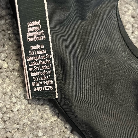 Victoria Secret Black Bra 34D - Picture 4 of 4